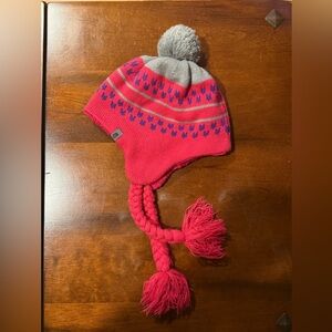 Kids’ The North Face Oso Ear Flap Pom Beanie